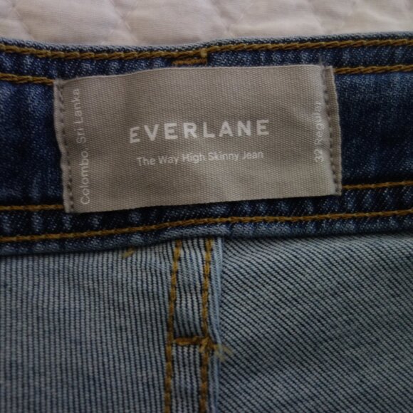 NWT EVERLANE The Way High Skinny Stretch Jeans – Wmns 32 - Picture 4 of 9